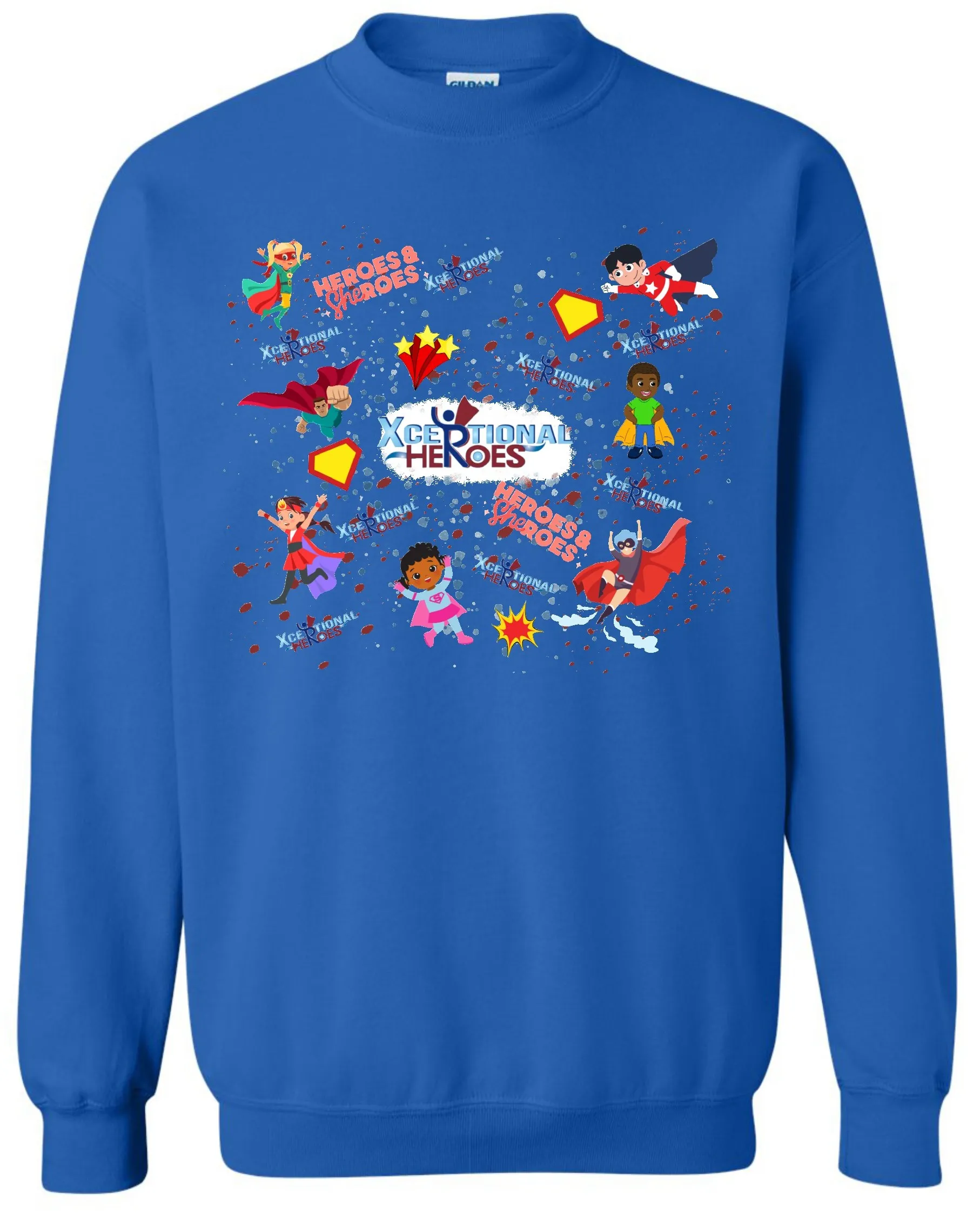Heroes & SHEroes Crew Neck Sweatshirt